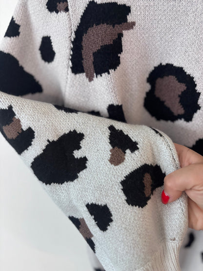 Lost in Lunar Animal Print Sweater | Sz XS (would fit sz Small)