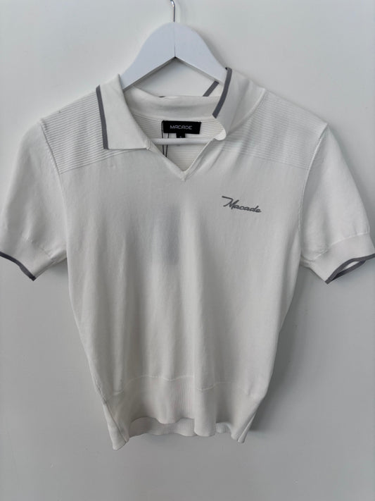  Macade Vera White Polo Golf Shirt NWT | Small 