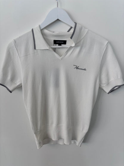 Macade White Vera Polo Golf Shirt NWT | Sz Small