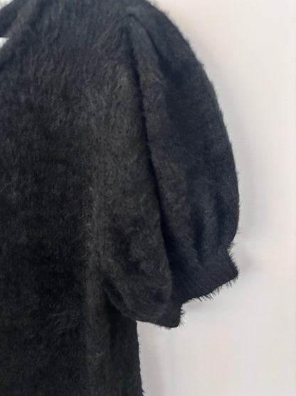 Old Navy Fuzzy Black Top | Sz Large