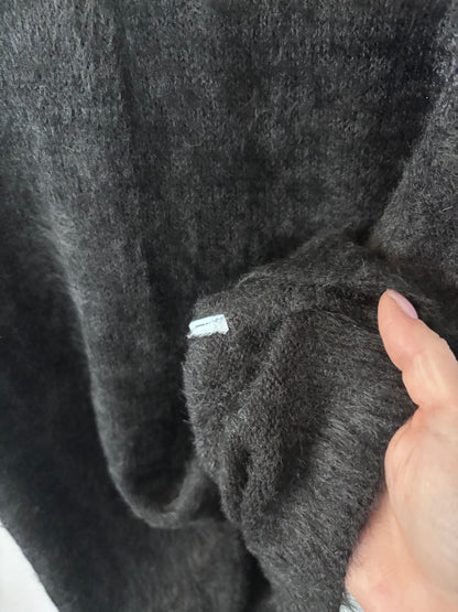 Old Navy Fuzzy Black Top | Sz Large