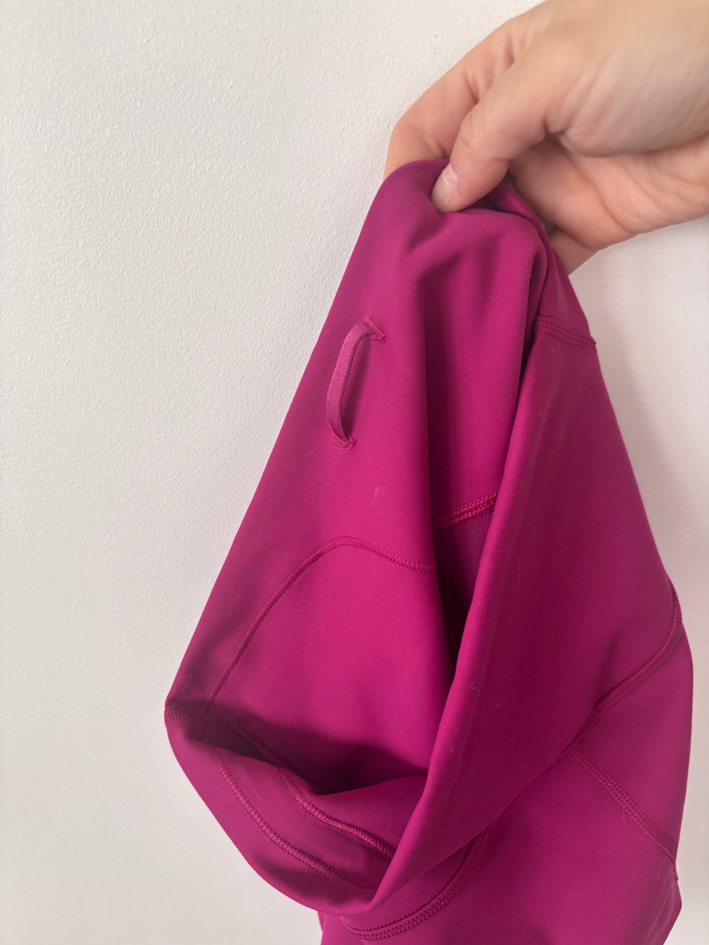 Lululemon Wunder Train High-Rise Short 6" Magenta Purple | Sz 6