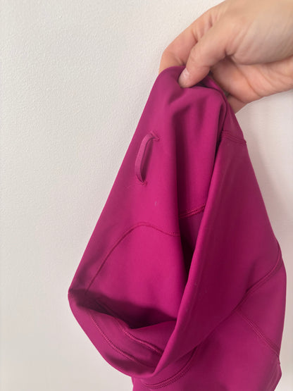 Lululemon Wunder Train High-Rise Shorts 6" Magenta Purple | Sz 6
