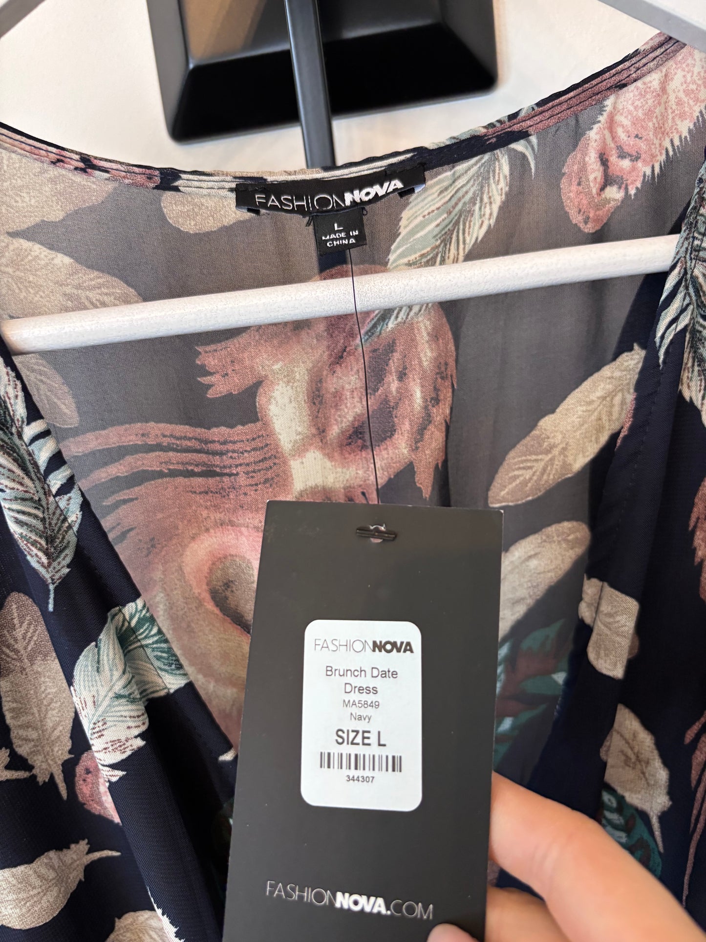 FashionNova Brunch Date Dress NWT | Sz Large