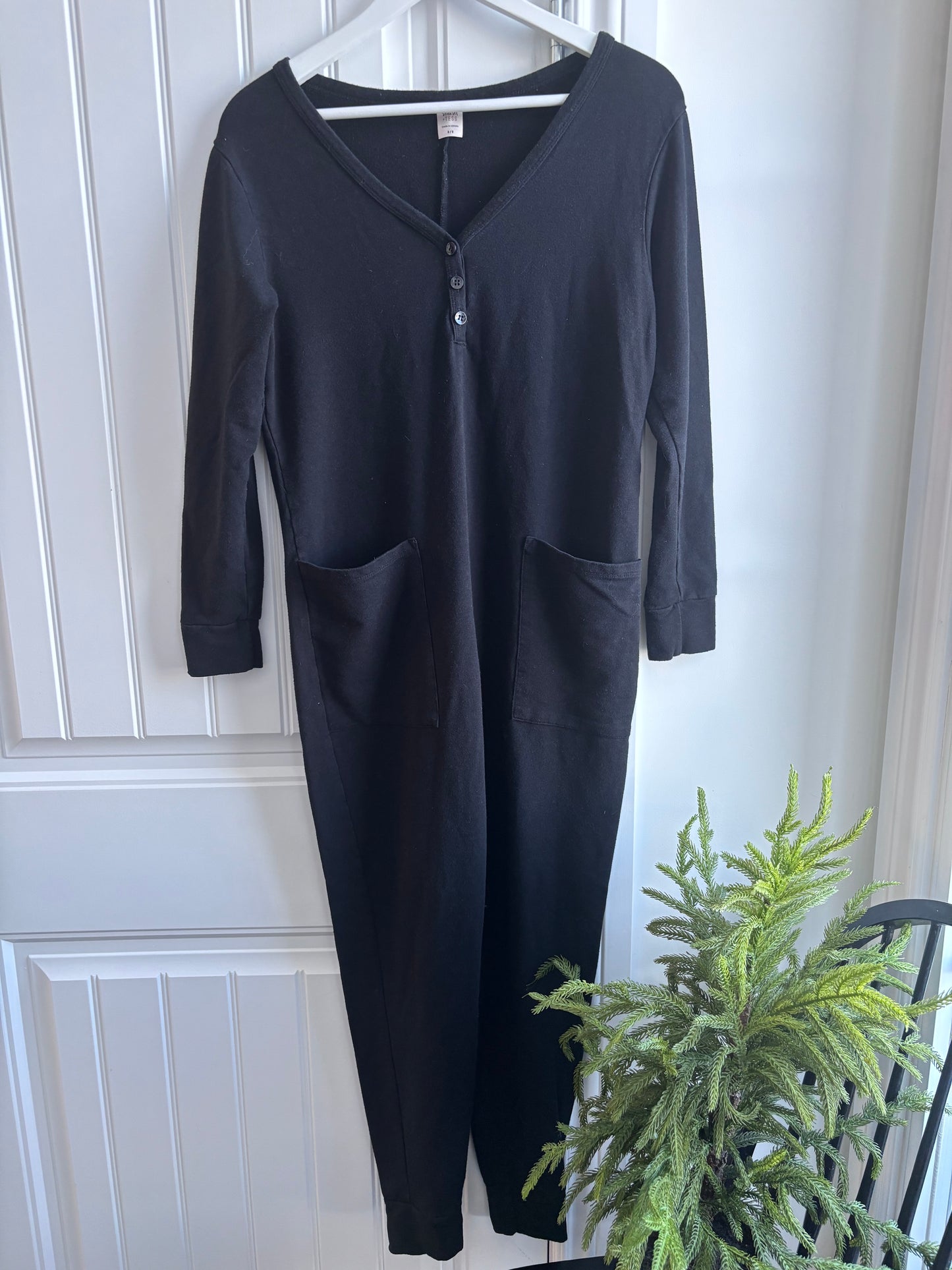 Smash & Tess Wednesday Romper in Black | Medium (Fits like Large)(J106L9)