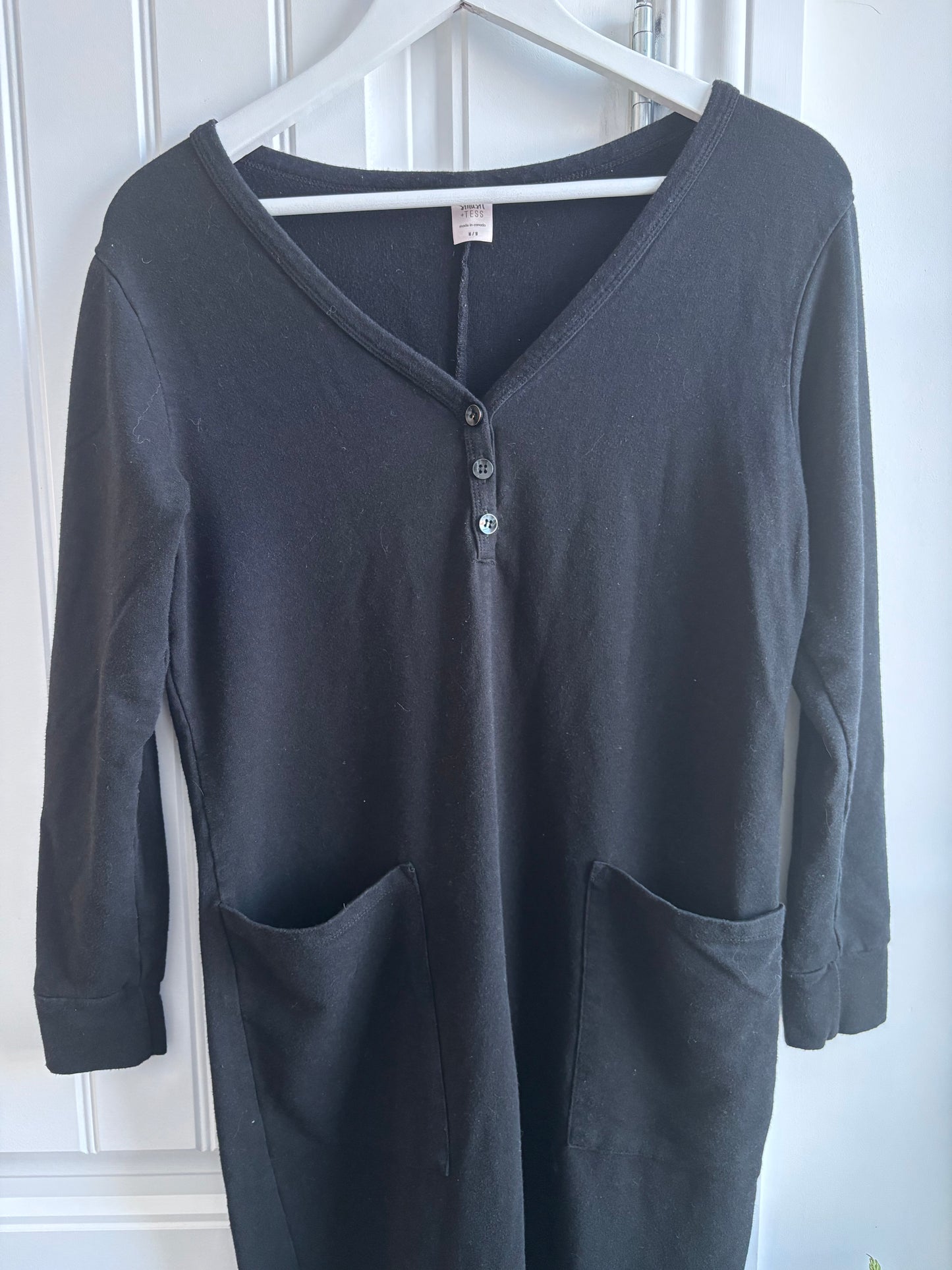 Smash & Tess Wednesday Romper in Black | Medium (Fits like Large)(J106L9)