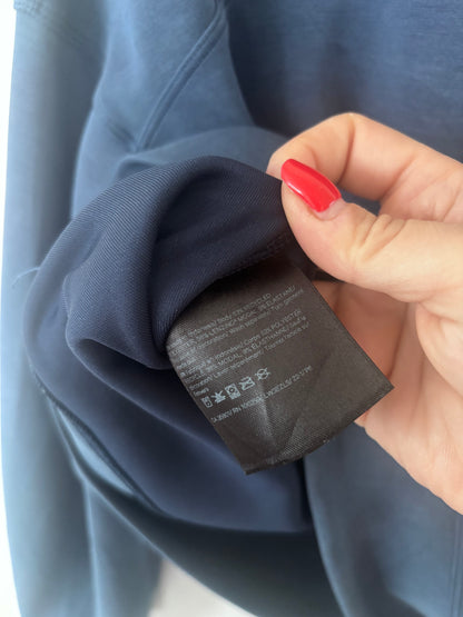 Lululemon Perfectly Oversized Crop Crew in Navy | Sz 4