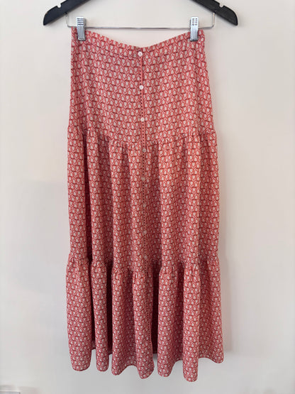 Max Studio Floral Print Skirt | Sz XS
