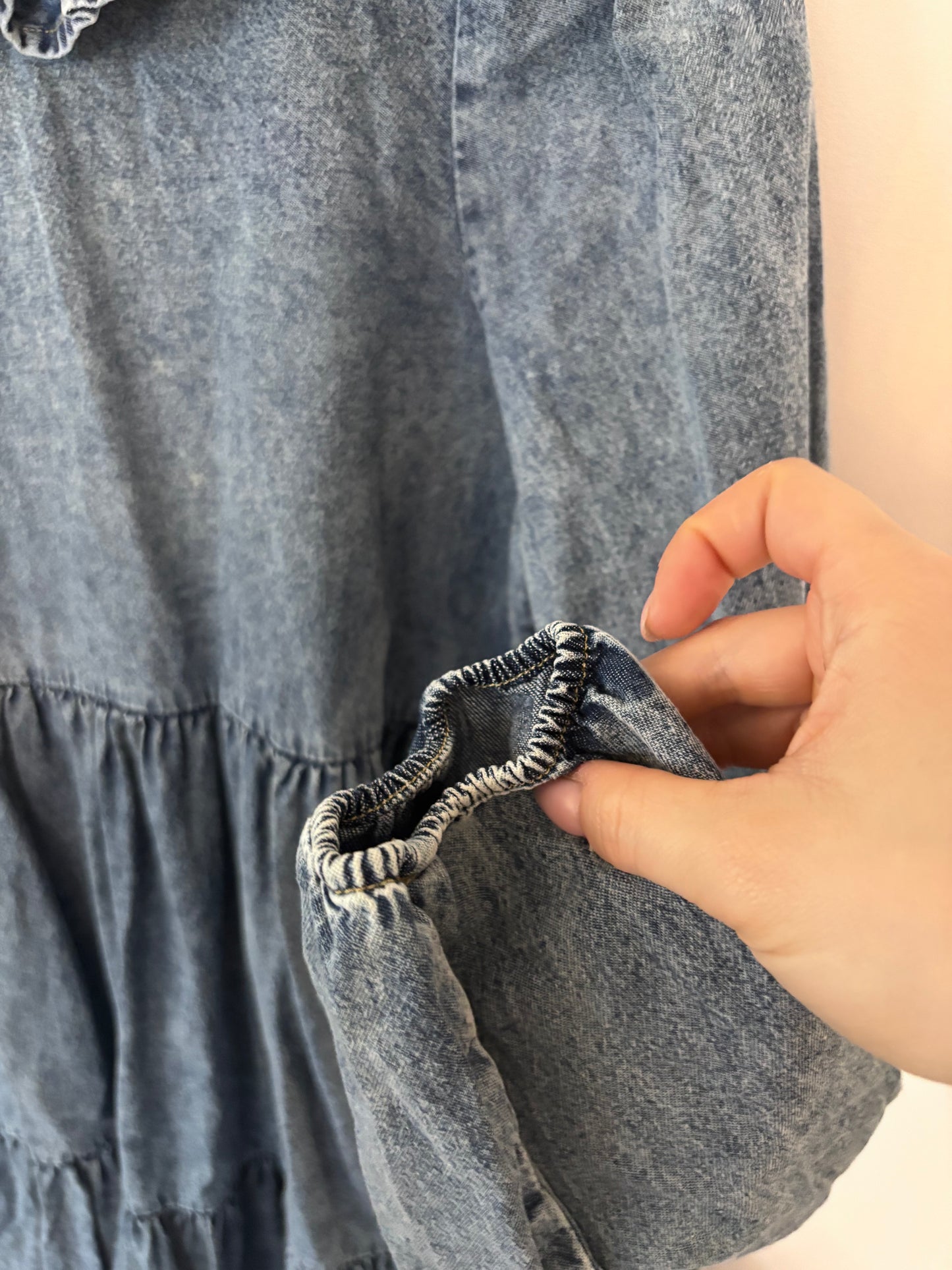 Stradivarius / Zara Texas Denim Dress | Sz Small