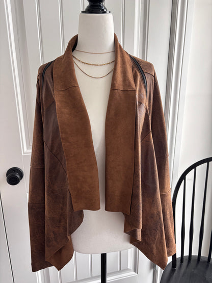 Dex Suede-like Blazer Jacket | Sz Small