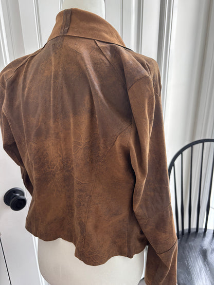 Dex Suede-like Blazer Jacket | Sz Small