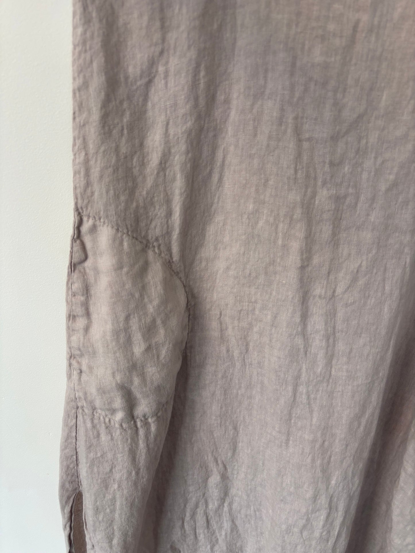 Laura Bianchi 100% Linen Dress | Sz Small (flaw)