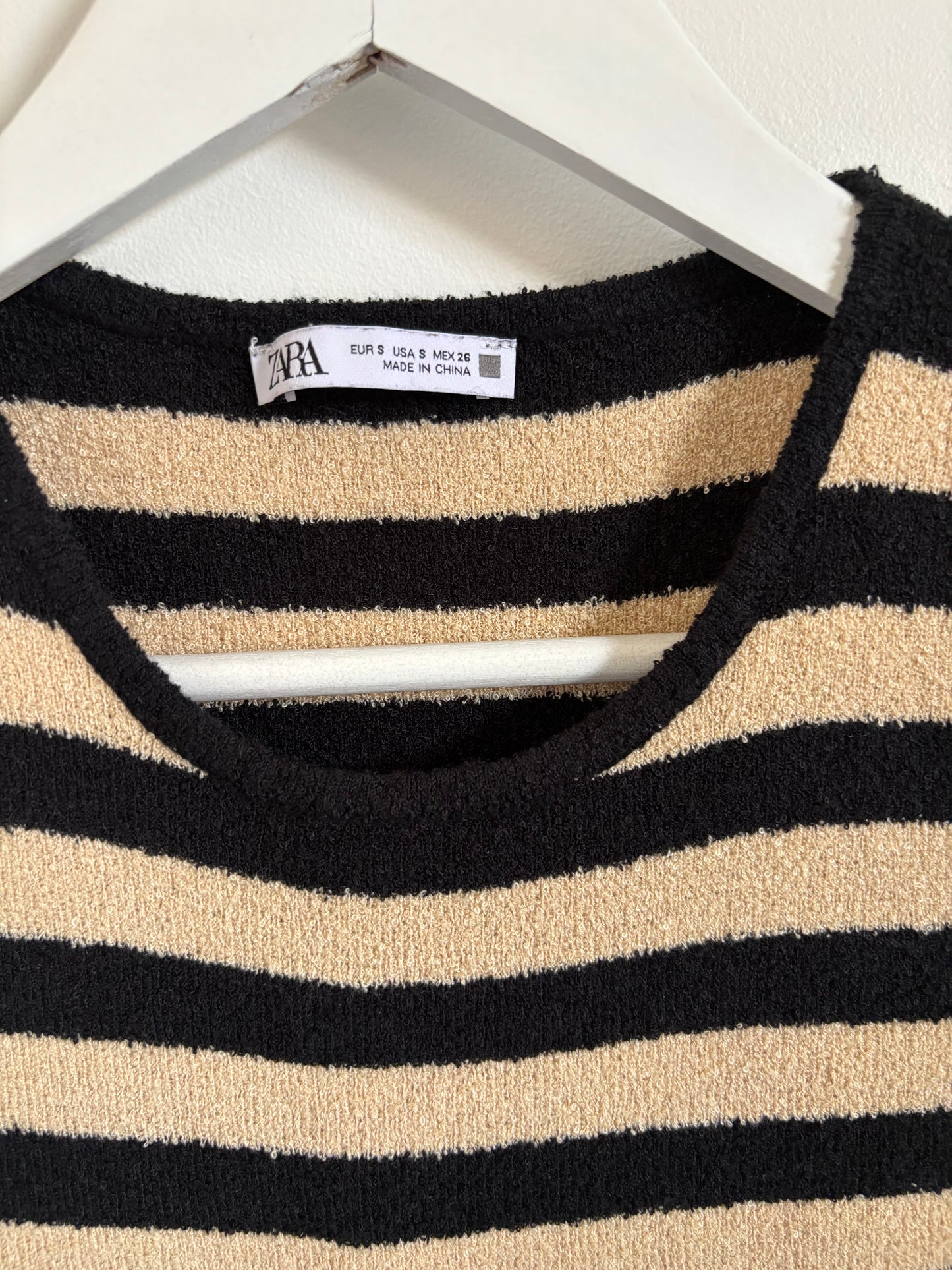 Zara Striped Sweater Dress | Small (O24L4)