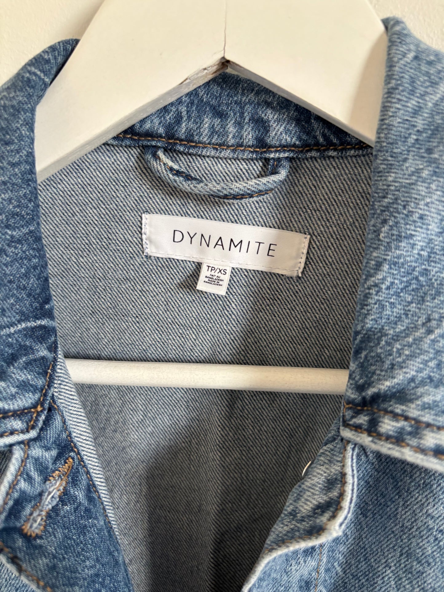 Dynamite Oakland Denim Shirt Jacket | XSmall (very oversized) (O19L4)