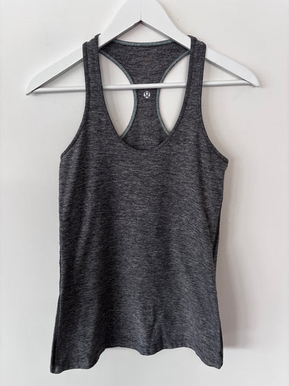 Lululemon Cool Racerback Tank in Grey | Sz 6-8 (medium)
