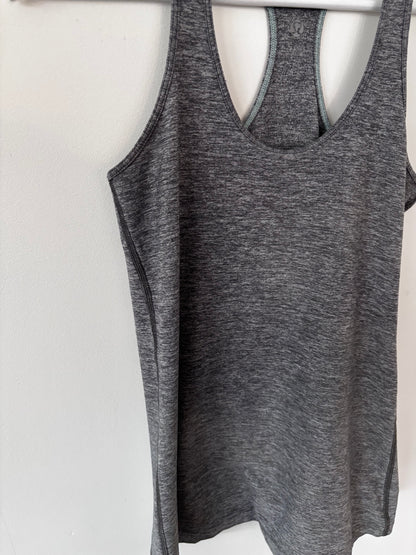 Lululemon Cool Racerback Tank in Grey | Sz 6-8 (medium)