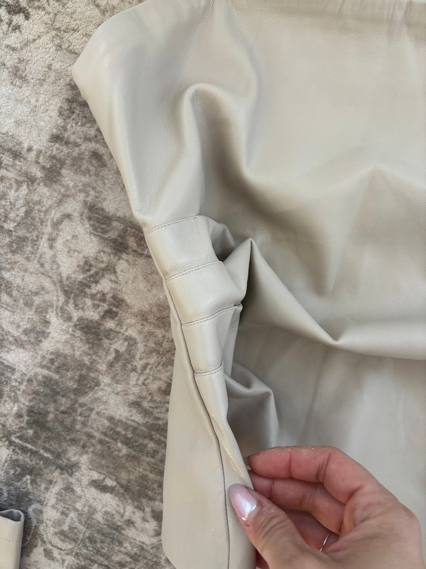 Dynamite Nude Faux Leather Set | Small (O28L4)