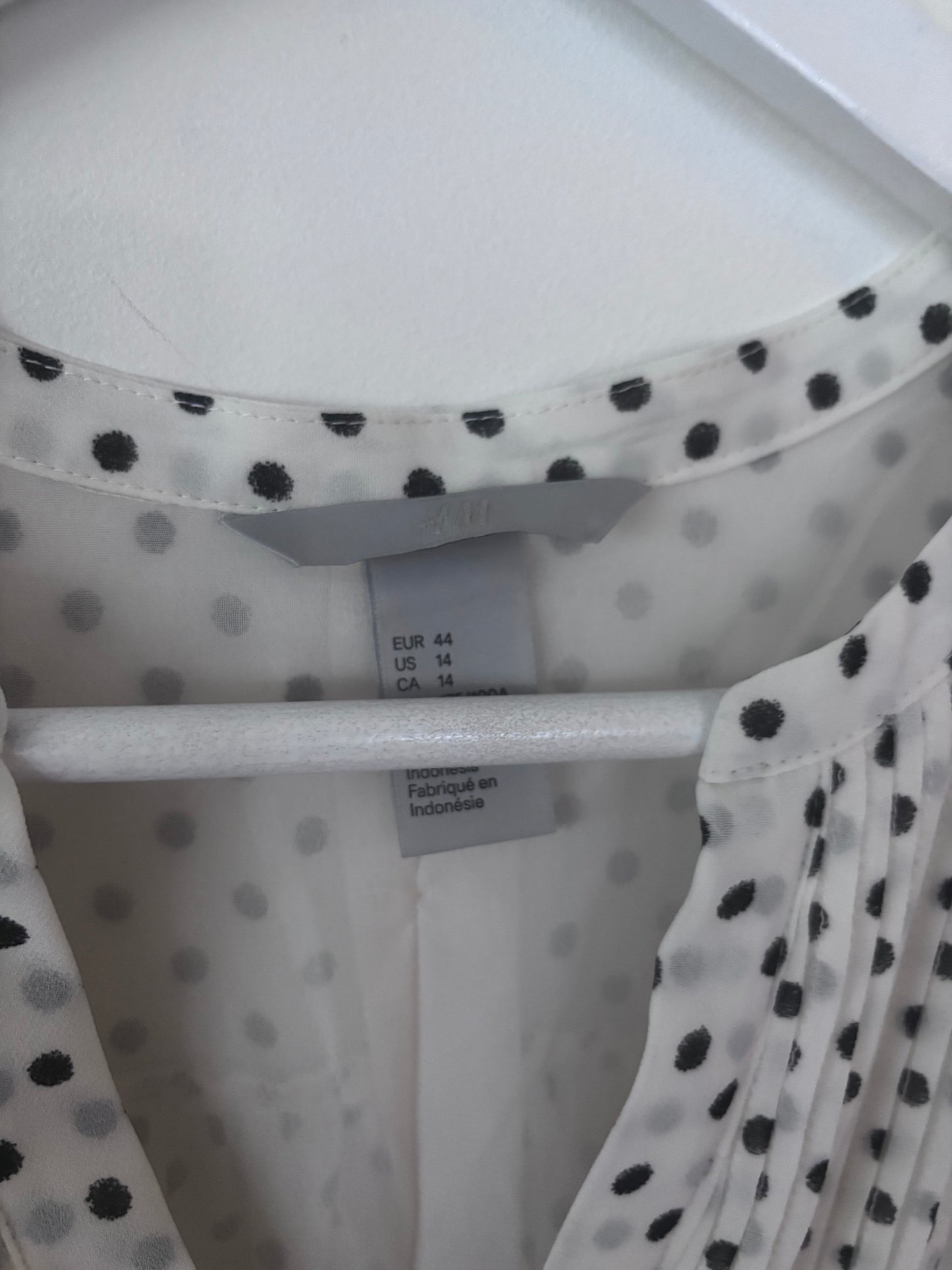 H&M Polka Dot Dress | Sz 14 (XL)