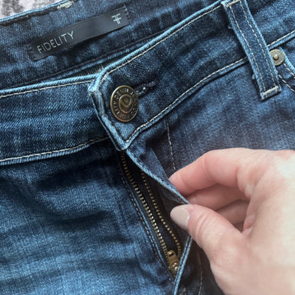 Fidelity Folded Cuff Denim Shorts | Sz 32