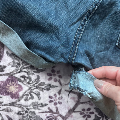 Fidelity Folded Cuff Denim Shorts | Sz 32