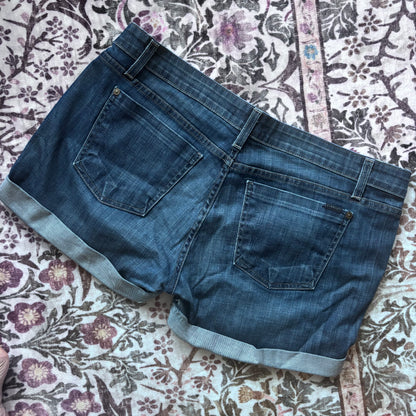 Fidelity Folded Cuff Denim Shorts | Sz 32