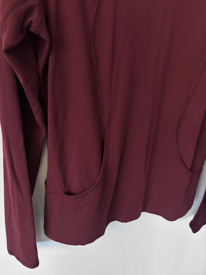 Lululemon On Repeat Rulu Hoodie Garnet | Sz 12