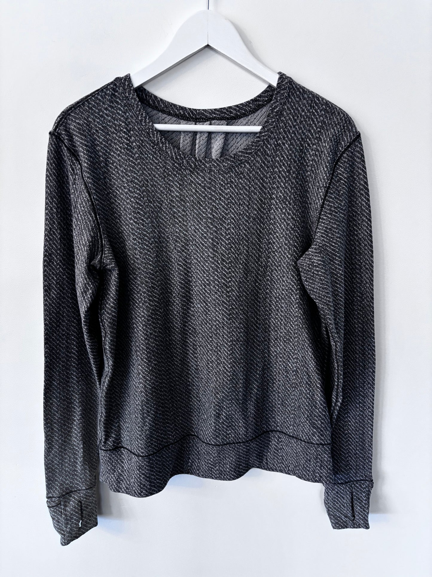 Lululemon Grey Rush Hour Long Sleeve | Sz 10 (correction)