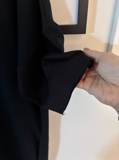 Minimum Black Shift T Shirt Dress with Pockets | Sz Medium (flaws)