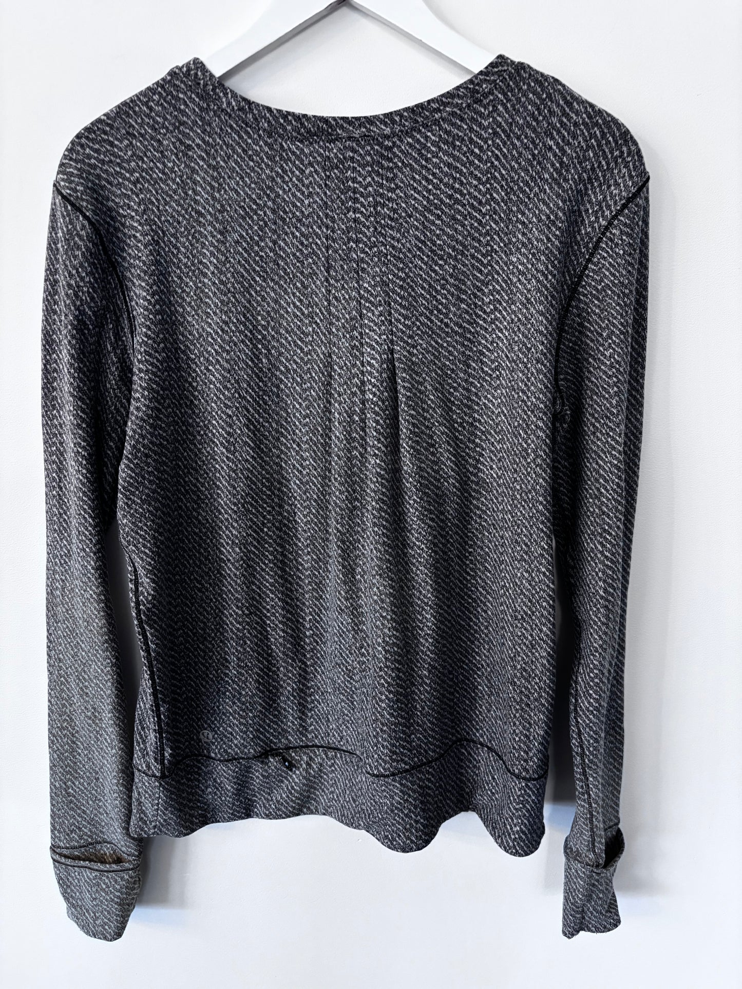 Lululemon Grey Rush Hour Long Sleeve | Sz 10 (correction)
