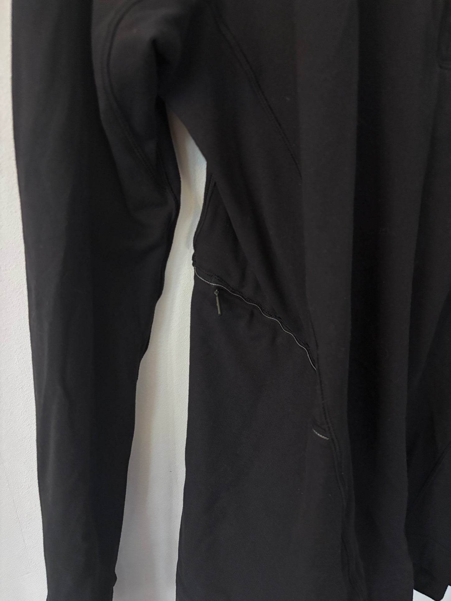 Lululemon Warm Stabilizer 1/2 Zip Hoodie in Black | Sz 8