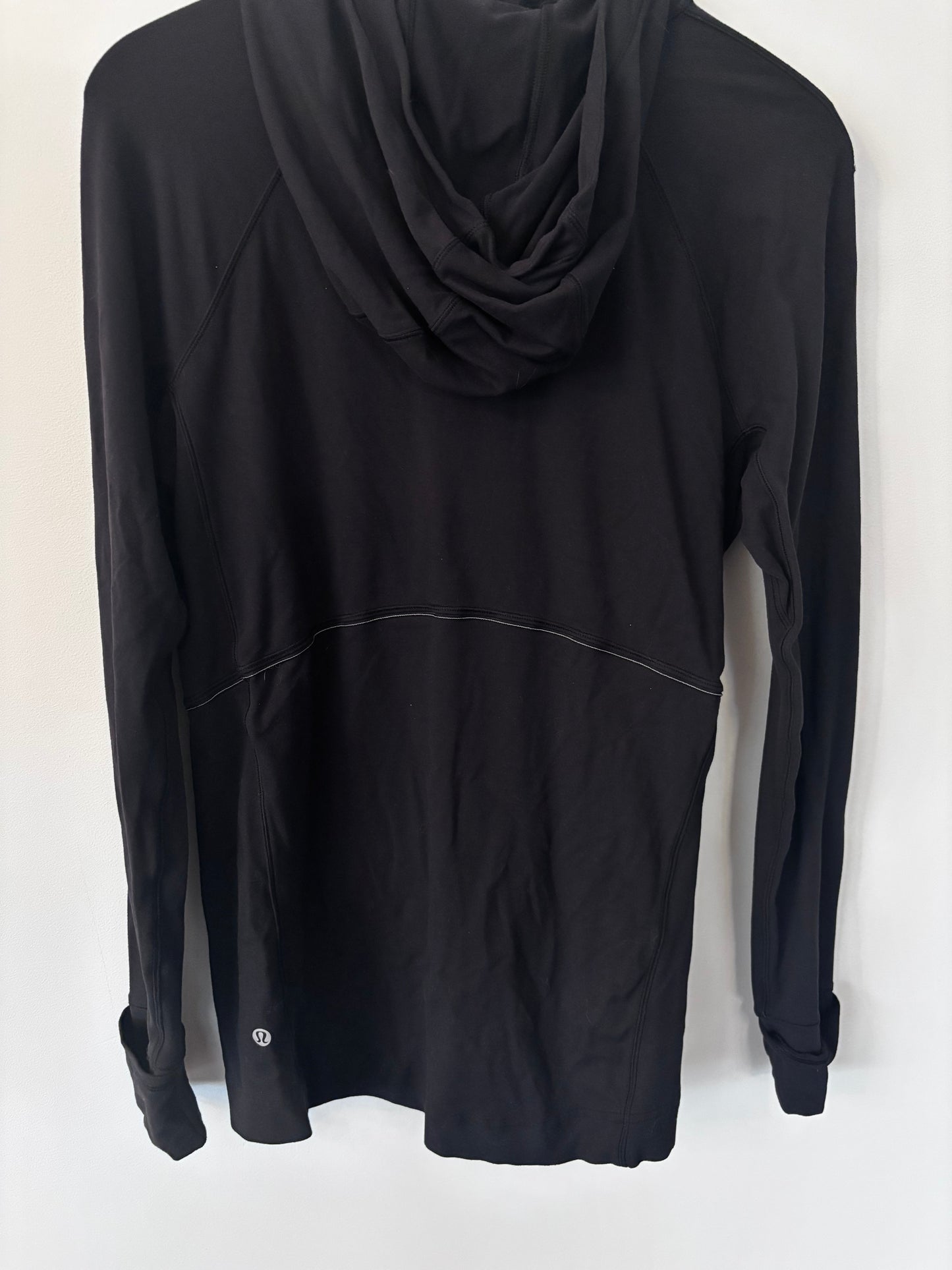 Lululemon Warm Stabilizer 1/2 Zip Hoodie in Black | Sz 8