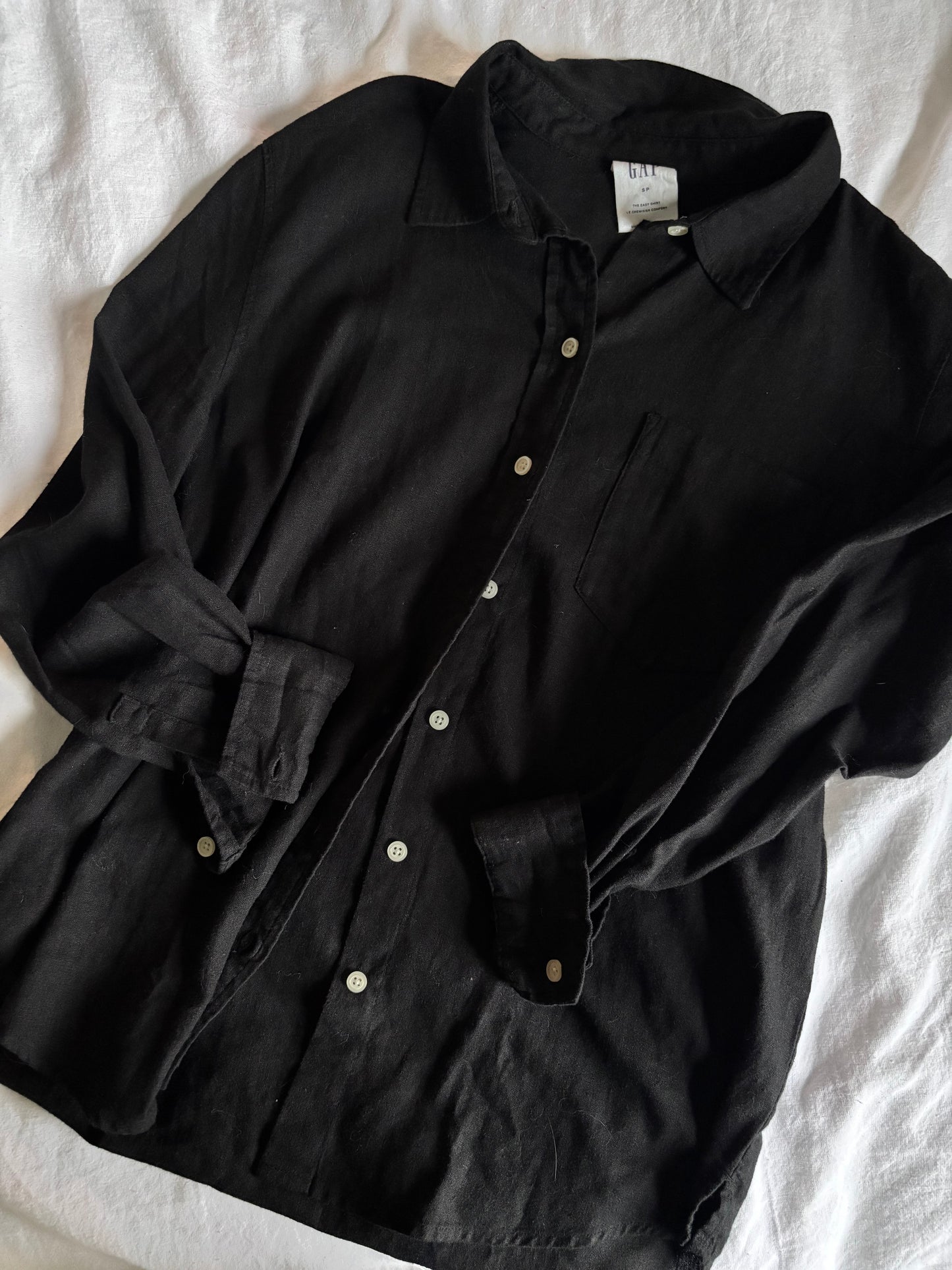 Gap Linen Blend The Easy Shirt | Sz Small