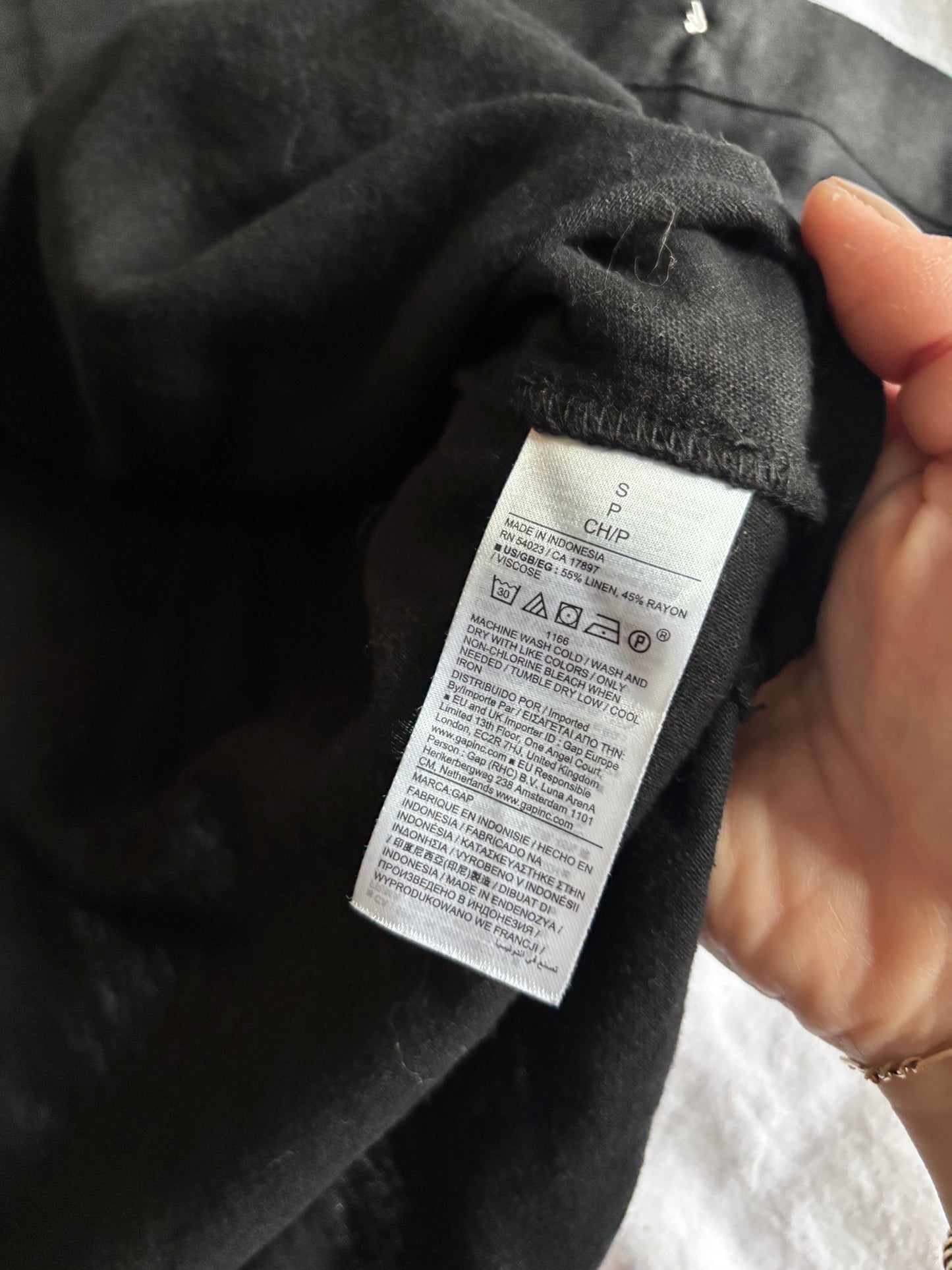 Gap Linen Blend The Easy Shirt | Sz Small