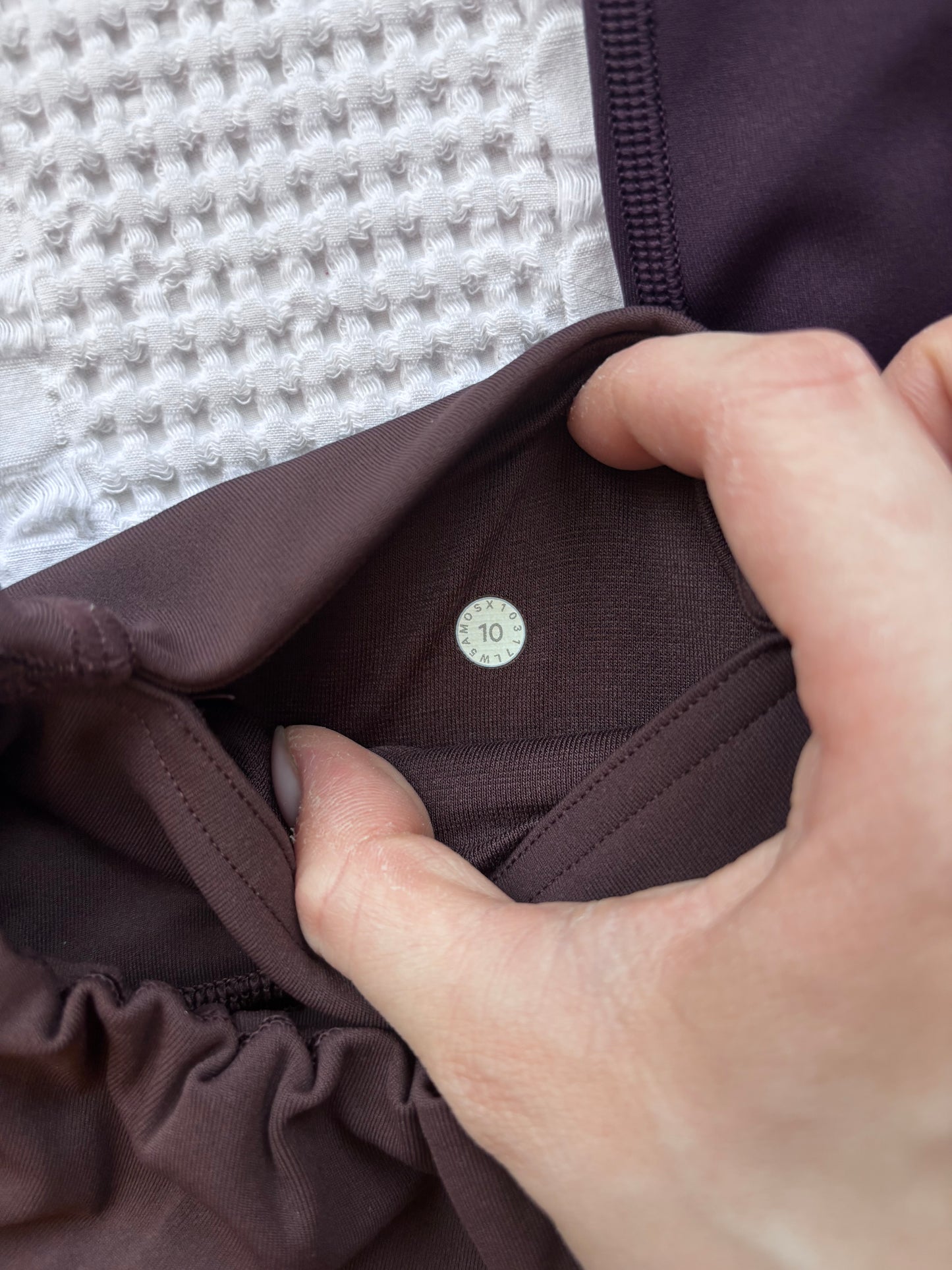 Lululemon Train Times 7/8 Pant *25" in Pelt | Sz 10