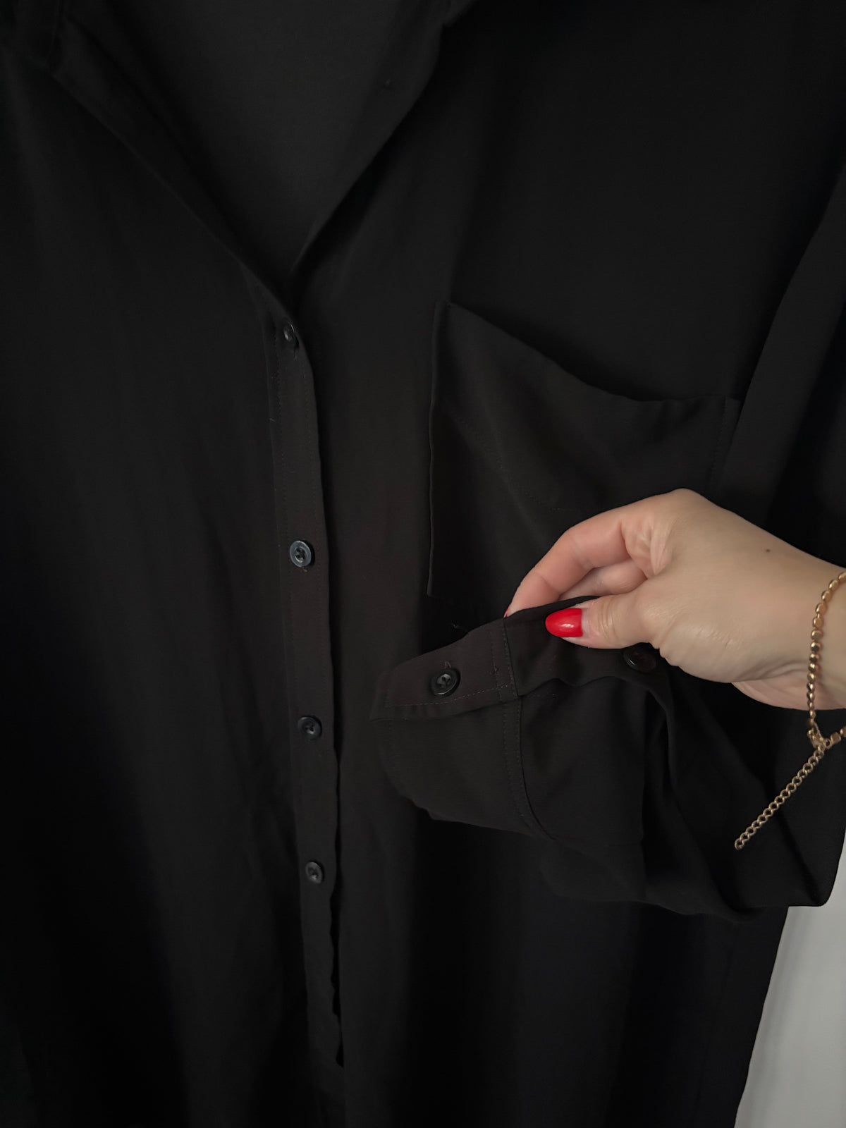 Knix Sheer Button Up Overshirt | Sz Large (coordinating bodysuit available)