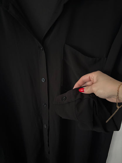 Knix Sheer Button Up Overshirt | Sz Large (coordinating bodysuit available)