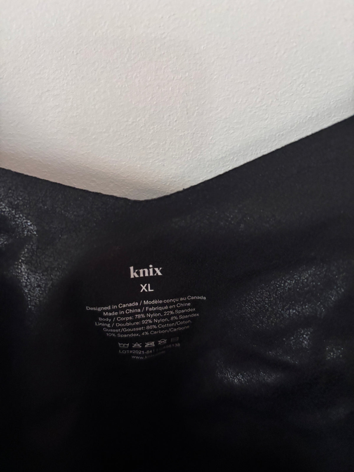 Knix The Papaya Bodysuit | Sz XL (coordinating overshirt available)