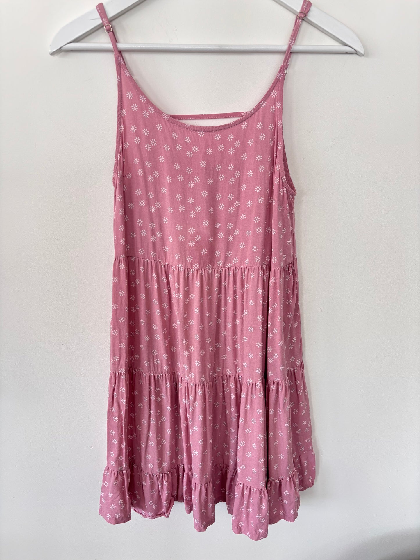 Harlow Pink Tiered Mini Dress | Sz Small