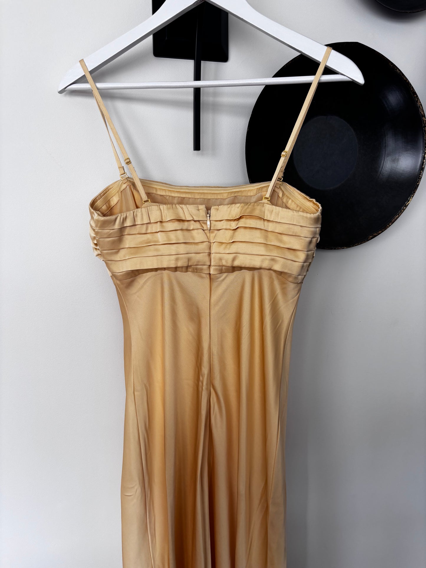 A&F NWT Emerson Strapless Slim Maxi Dress | Sz Small Tall
