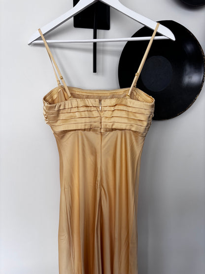A&F NWT Emerson Strapless Slim Maxi Dress | Sz Small Tall