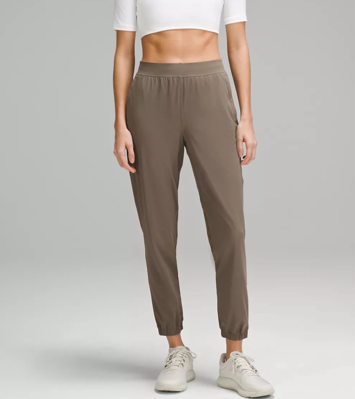 Lululemon Adapted State High Rise Jogger Nomad/Dark Taupe  | 0 (A11R5)