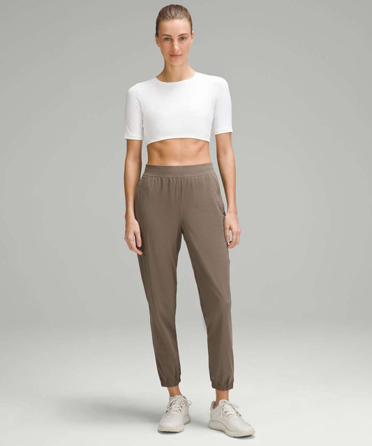 Lululemon Adapted State High Rise Jogger Nomad/Dark Taupe  | 0 (A11R5)