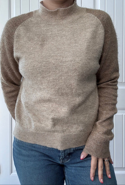 Heartloom Brown Tone Soft Sweater | Sz Medium