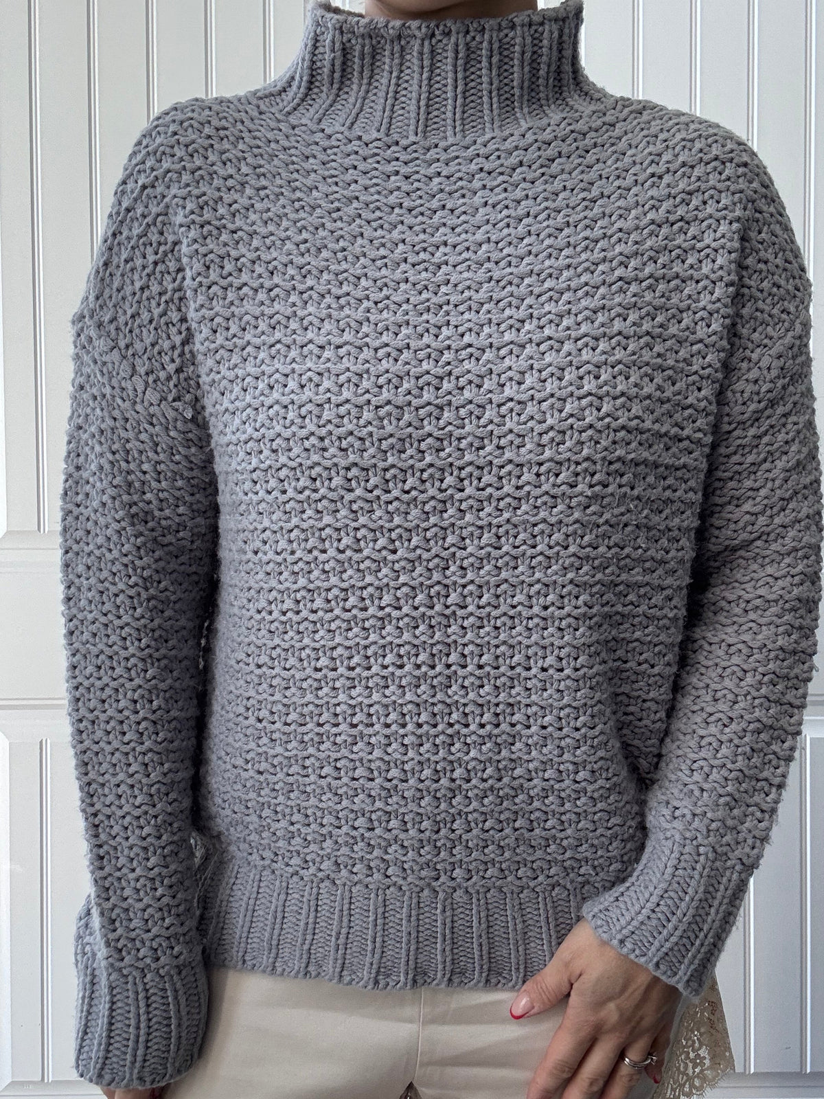 Femme by Design Blue/purple Knit Sweater | Sz Small