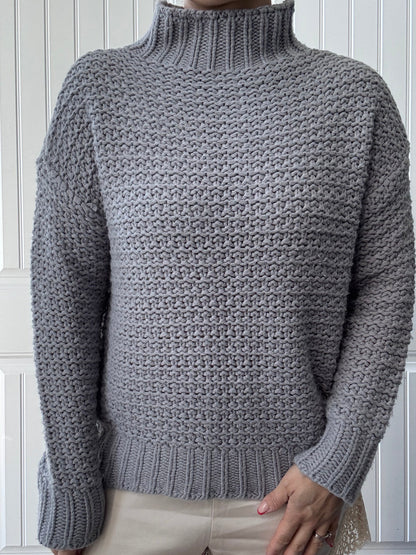 Femme by Design Blue/purple Knit Sweater | Sz Small