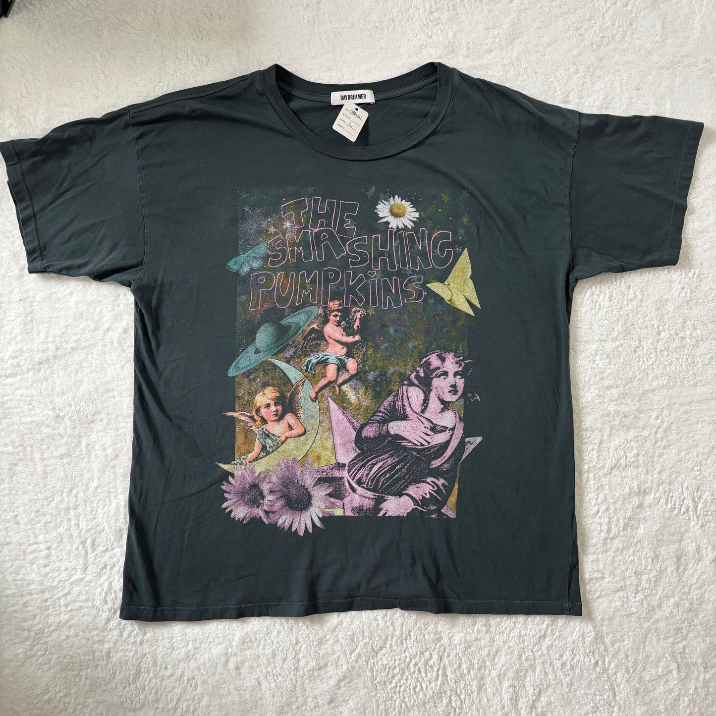 DAYDREAMER Smashing Pumpkins Infinite Sadness Merch Tee | Large (O84G1)