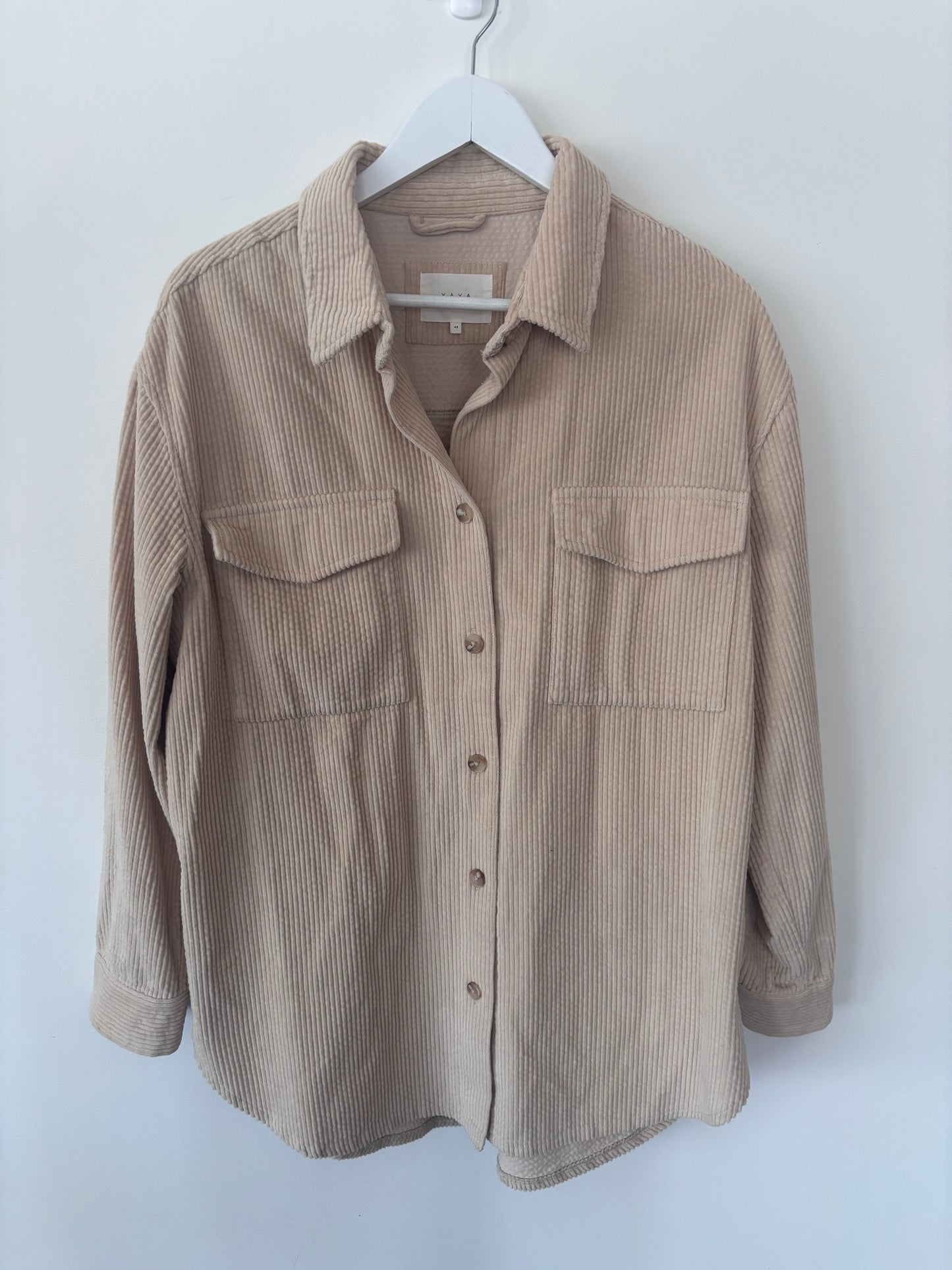 Yaya Women Corduroy Shirt Jacket | Sz XL or 42
