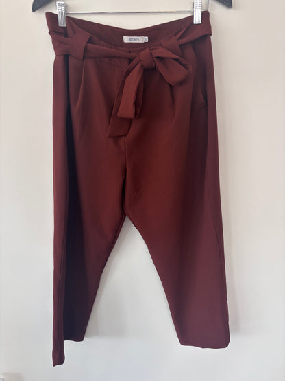 Rickie's Tapered Belted Dress Pants | Sz 12