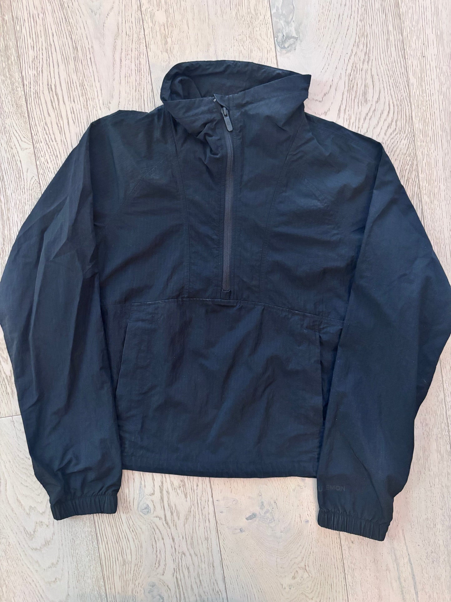 Lululemon Lightweight Half-Zip Track Pullover Black | Sz 4