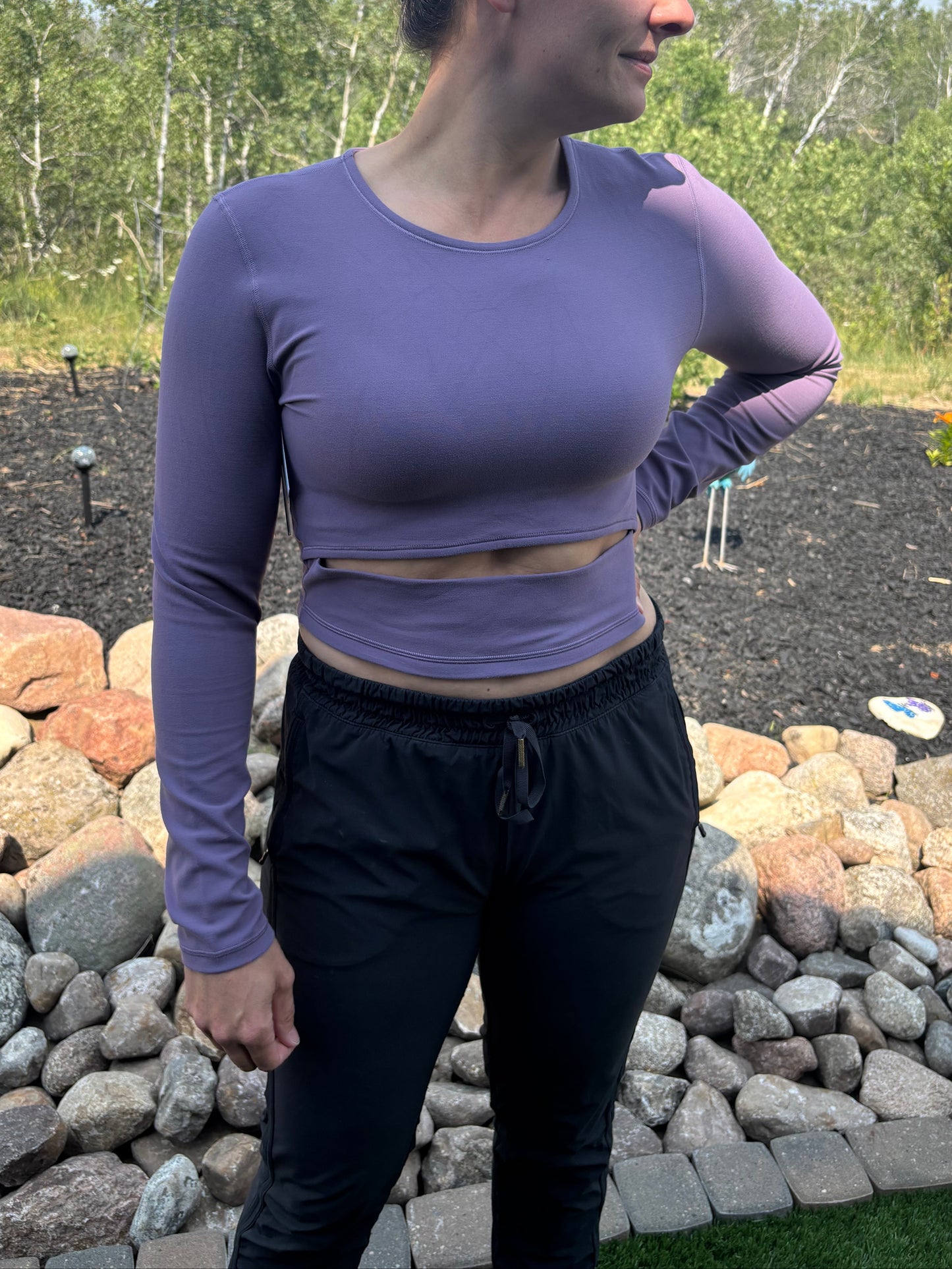 NWT TNA/Aritzia Cut Out Long Sleeve | Large